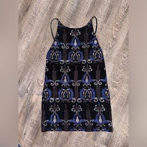 Francesca’s beaded mini dress  XS
